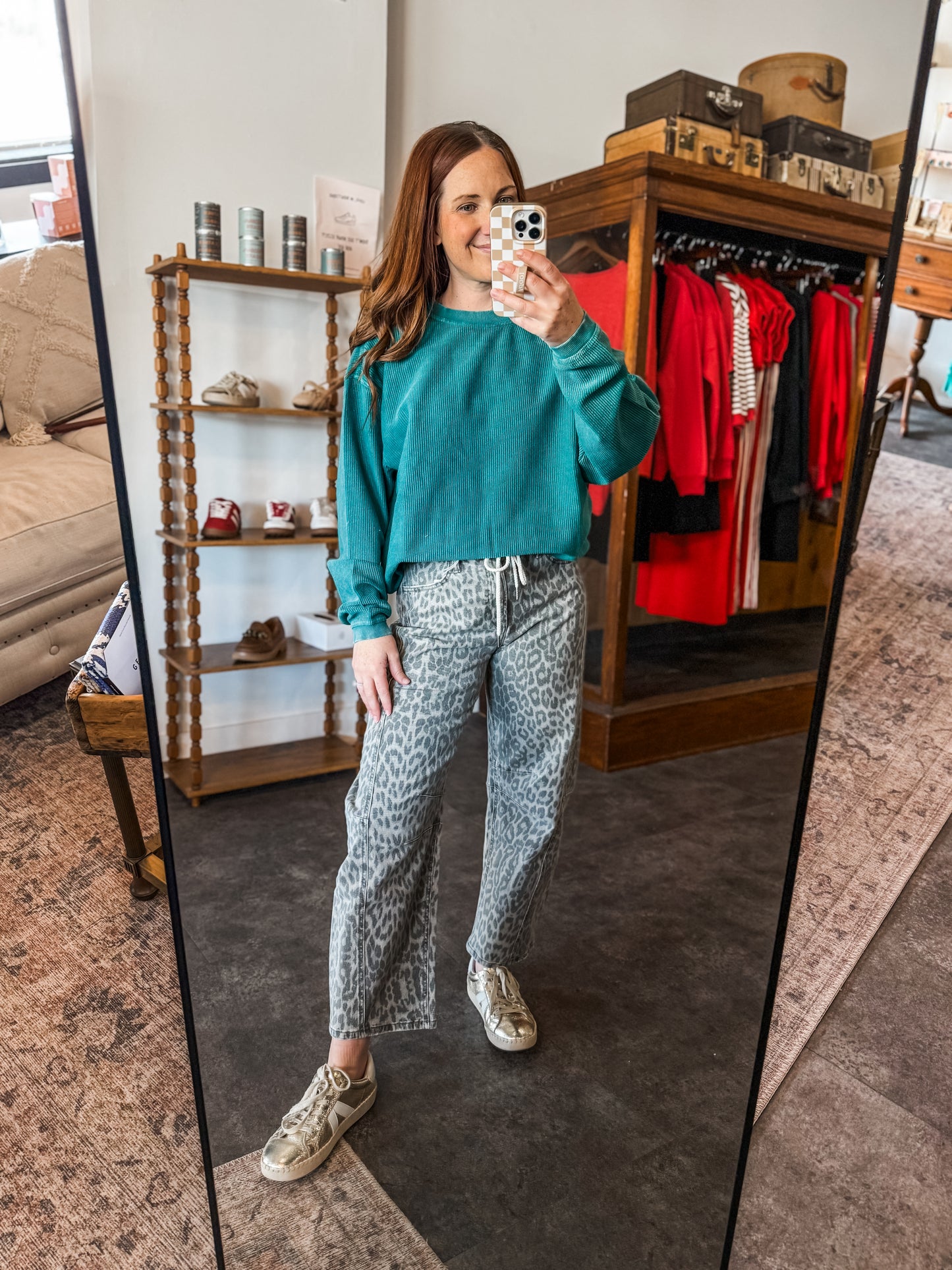 Alexandrite Corded Crew