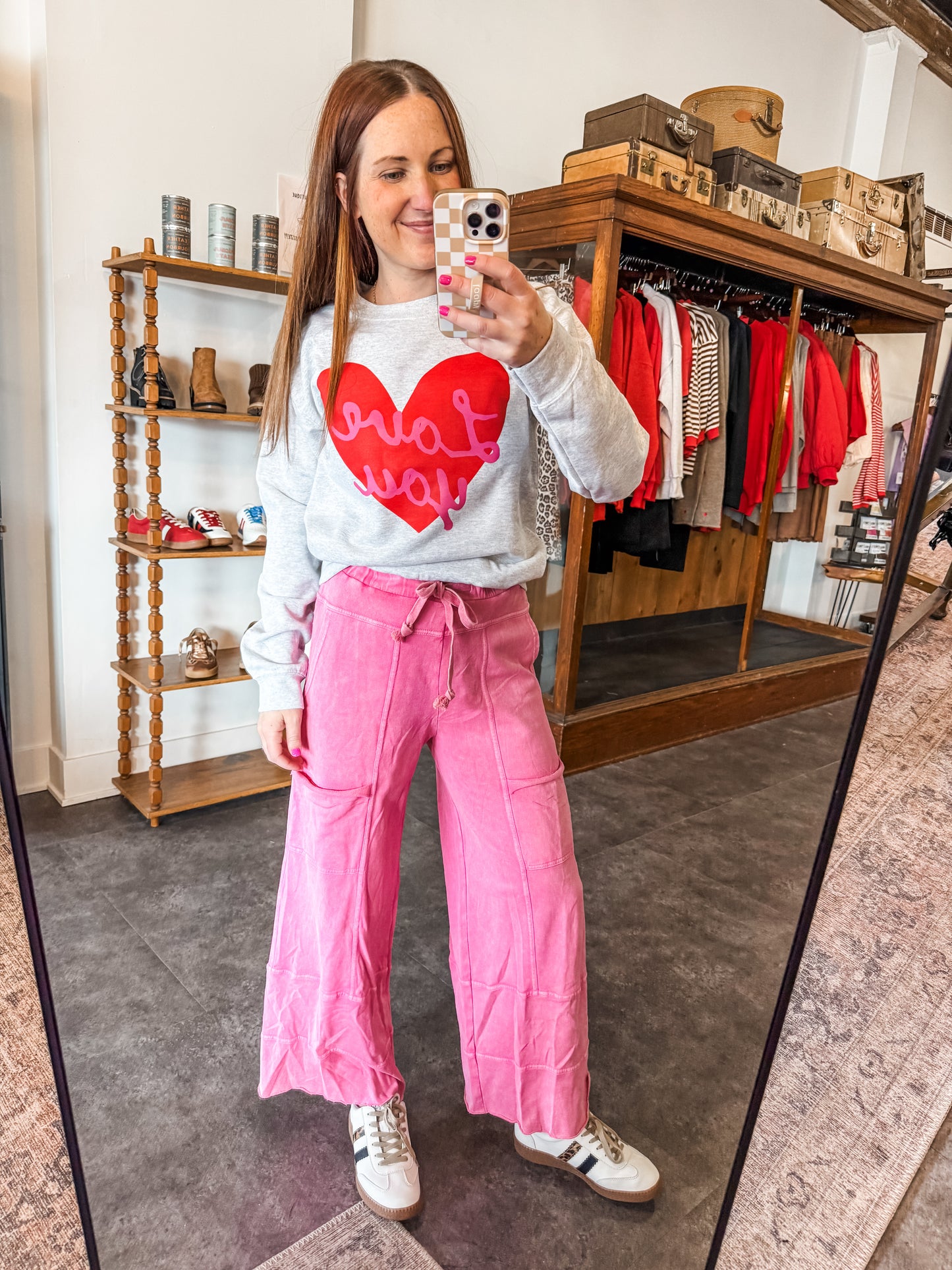 Love You Heart Sweatshirt