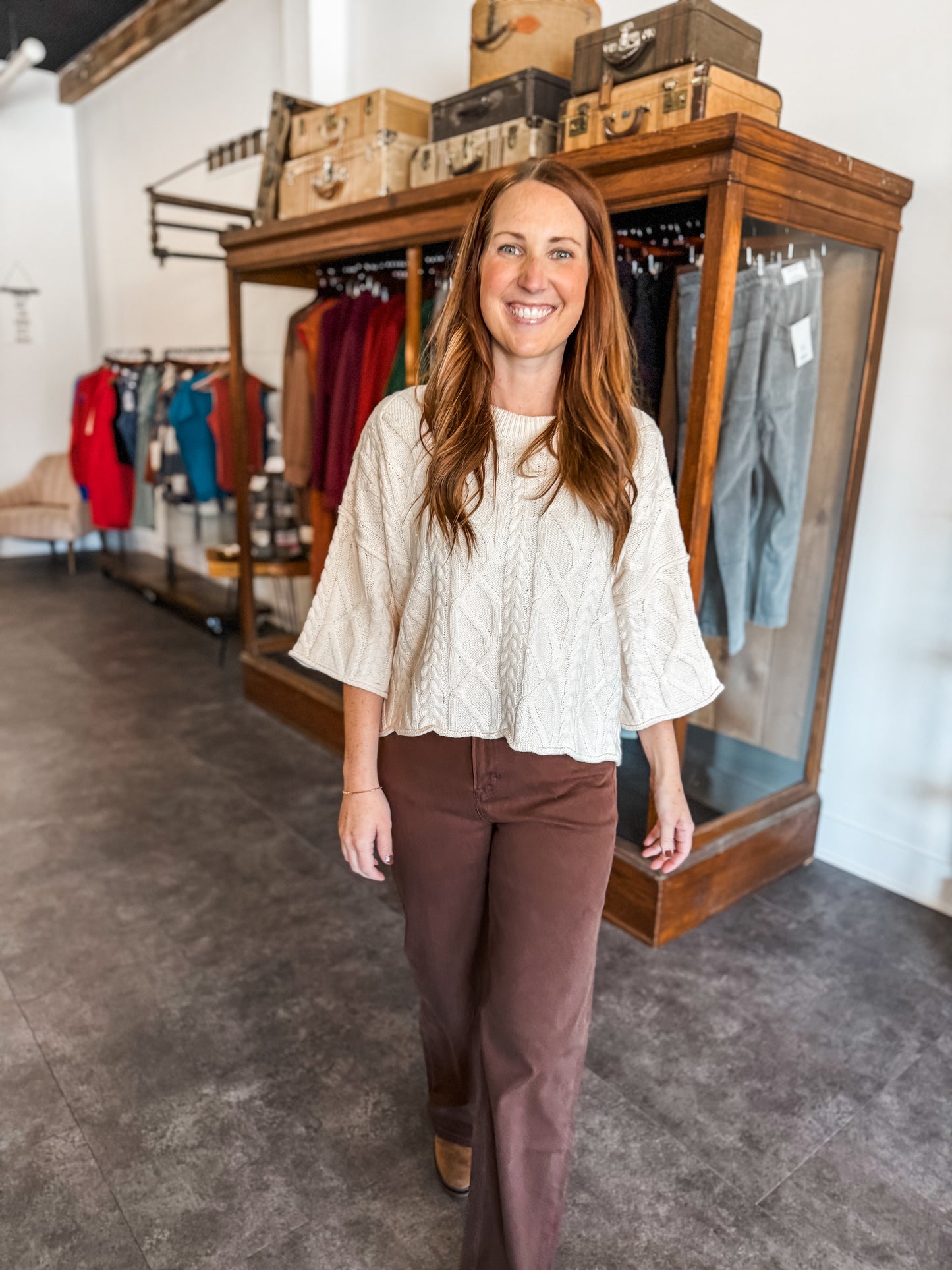 Nothing Better Sweater Ecru