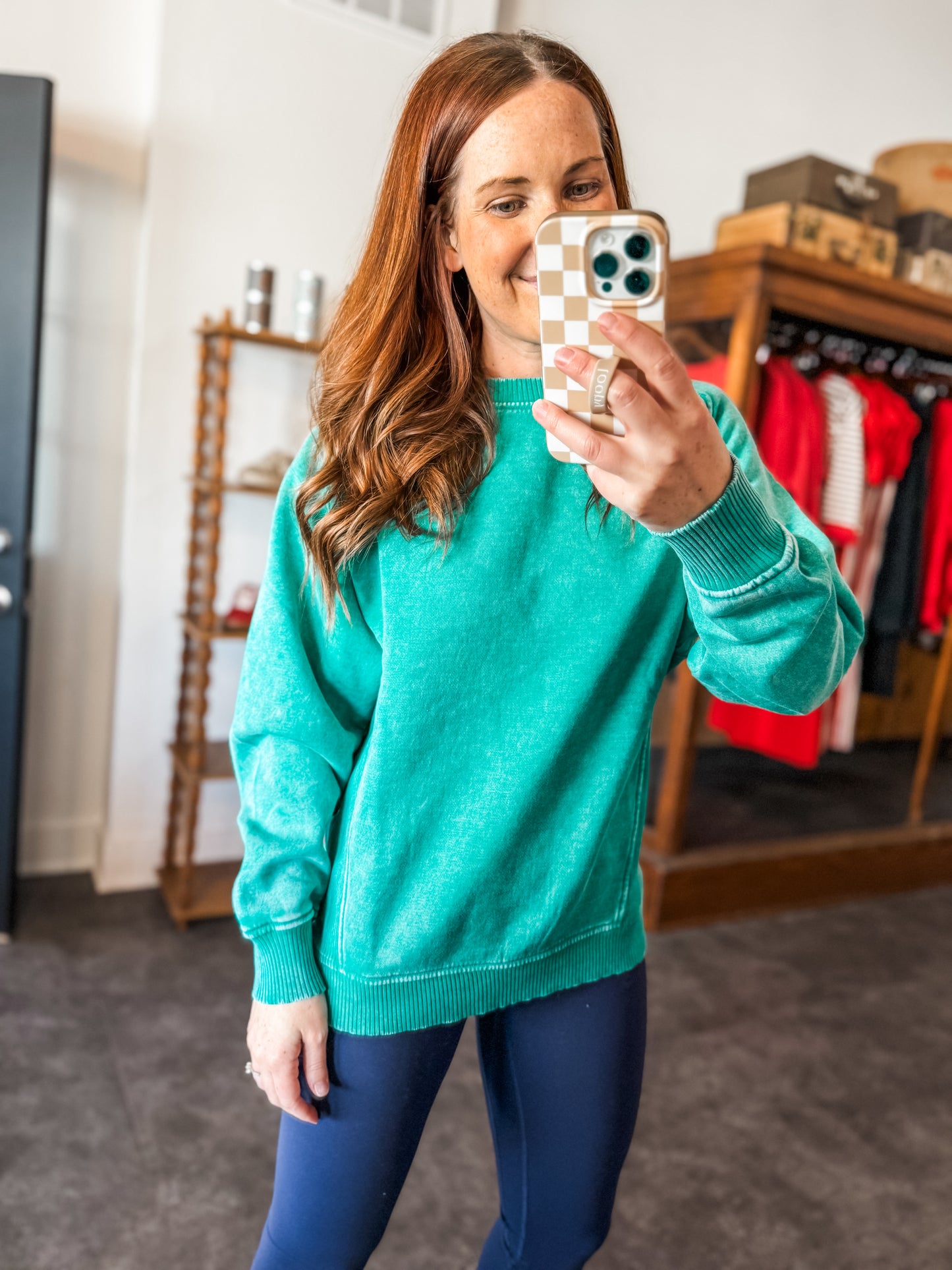 Sunday Cozies Sweatshirt Green