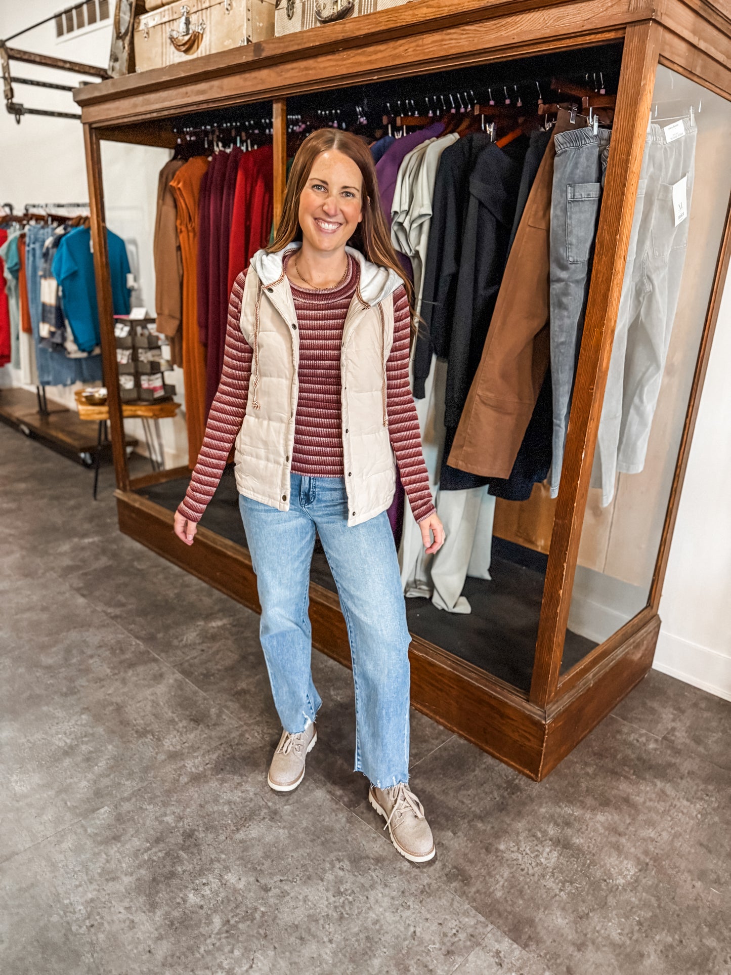 Easy Looking Good Shirt Burgundy