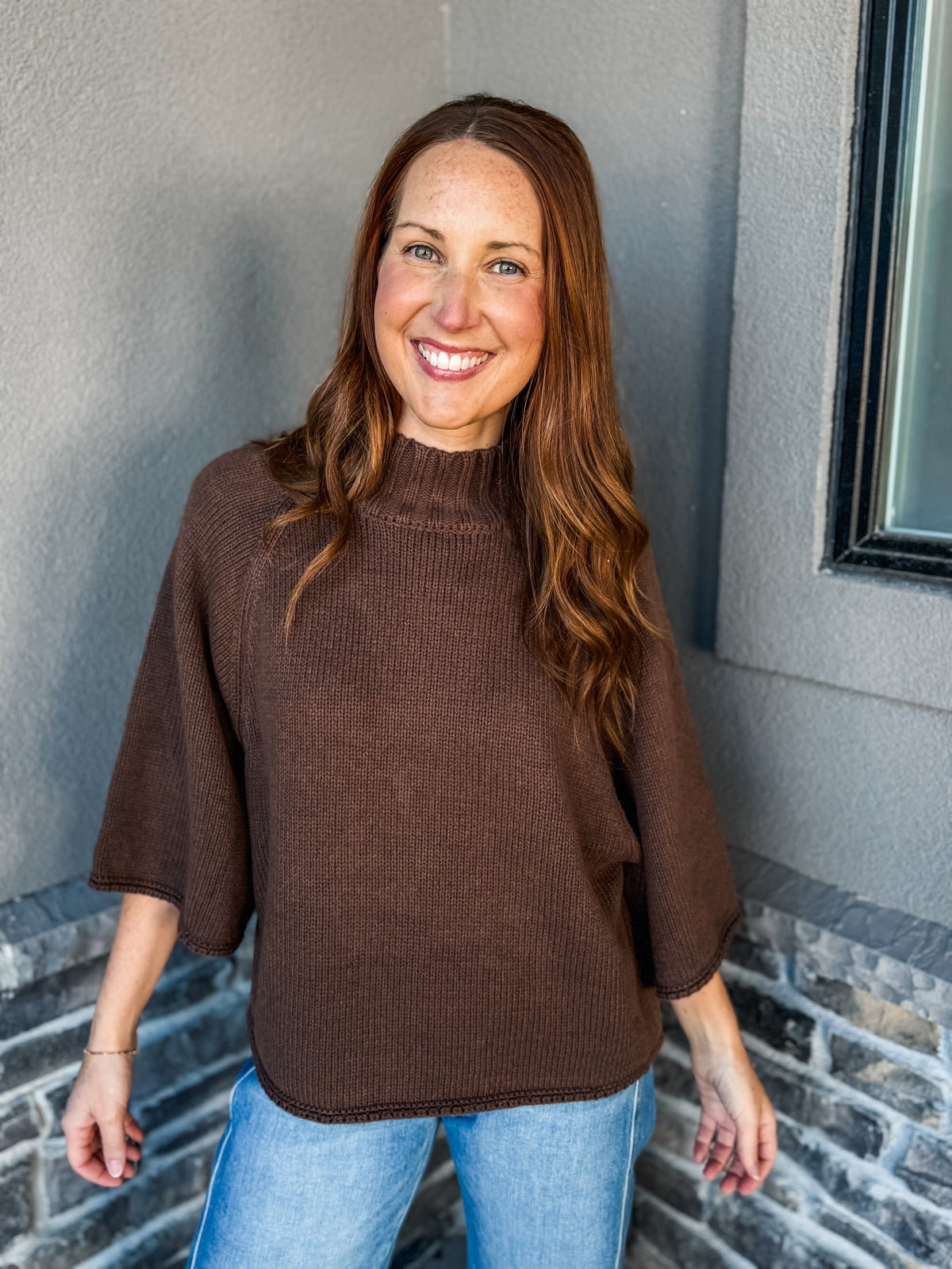 Autumn Ease Sweater Brown