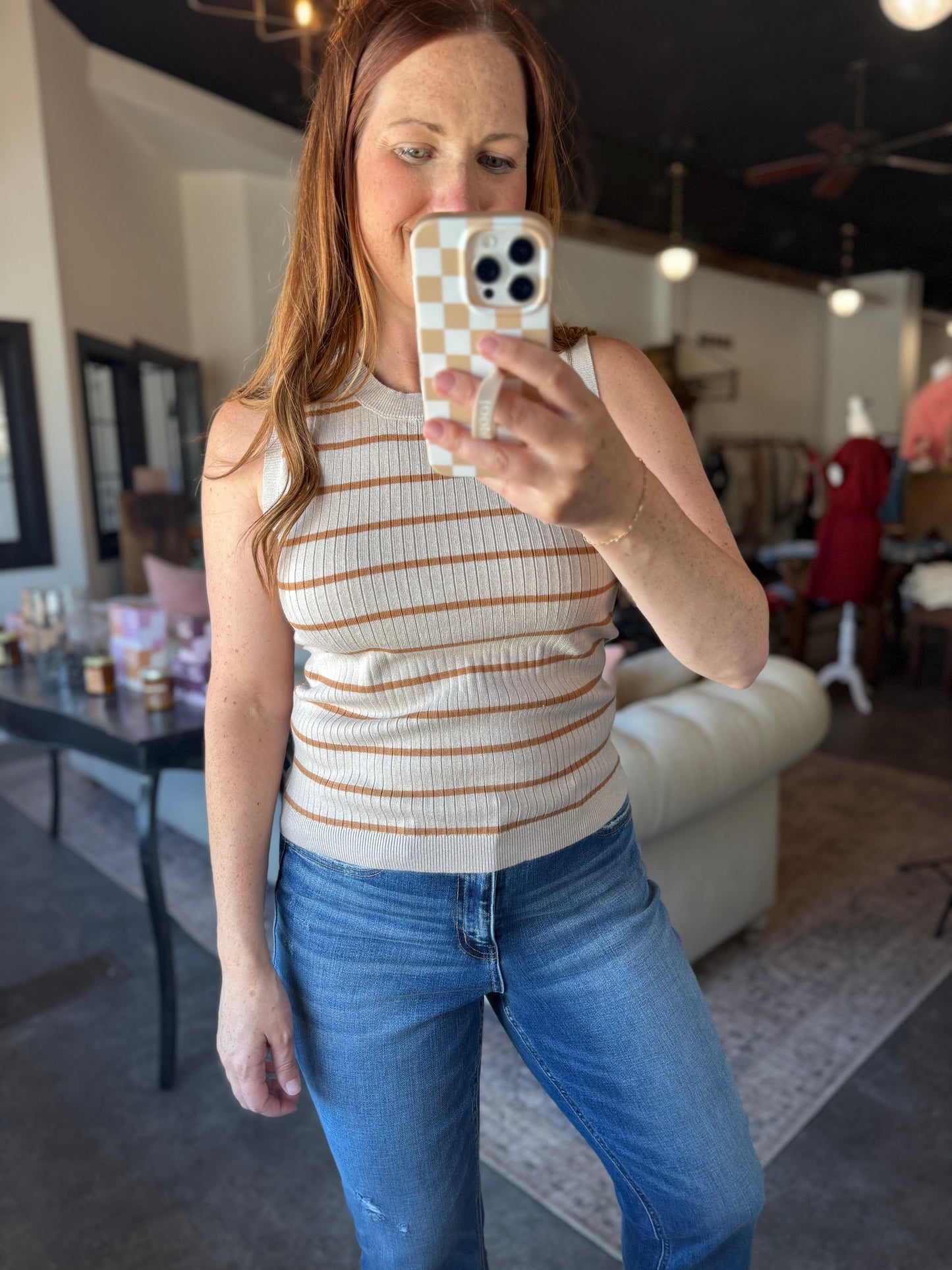 Good Vibes Sweater Tank