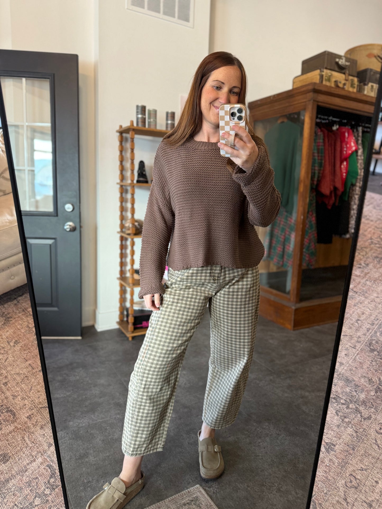 Casually Cute Sweater Brown