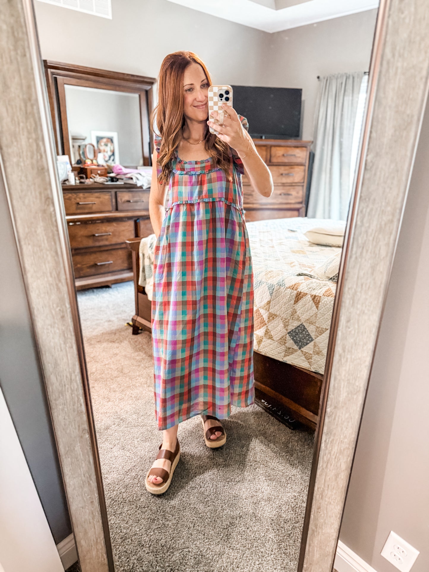 The Millie Plaid Dress
