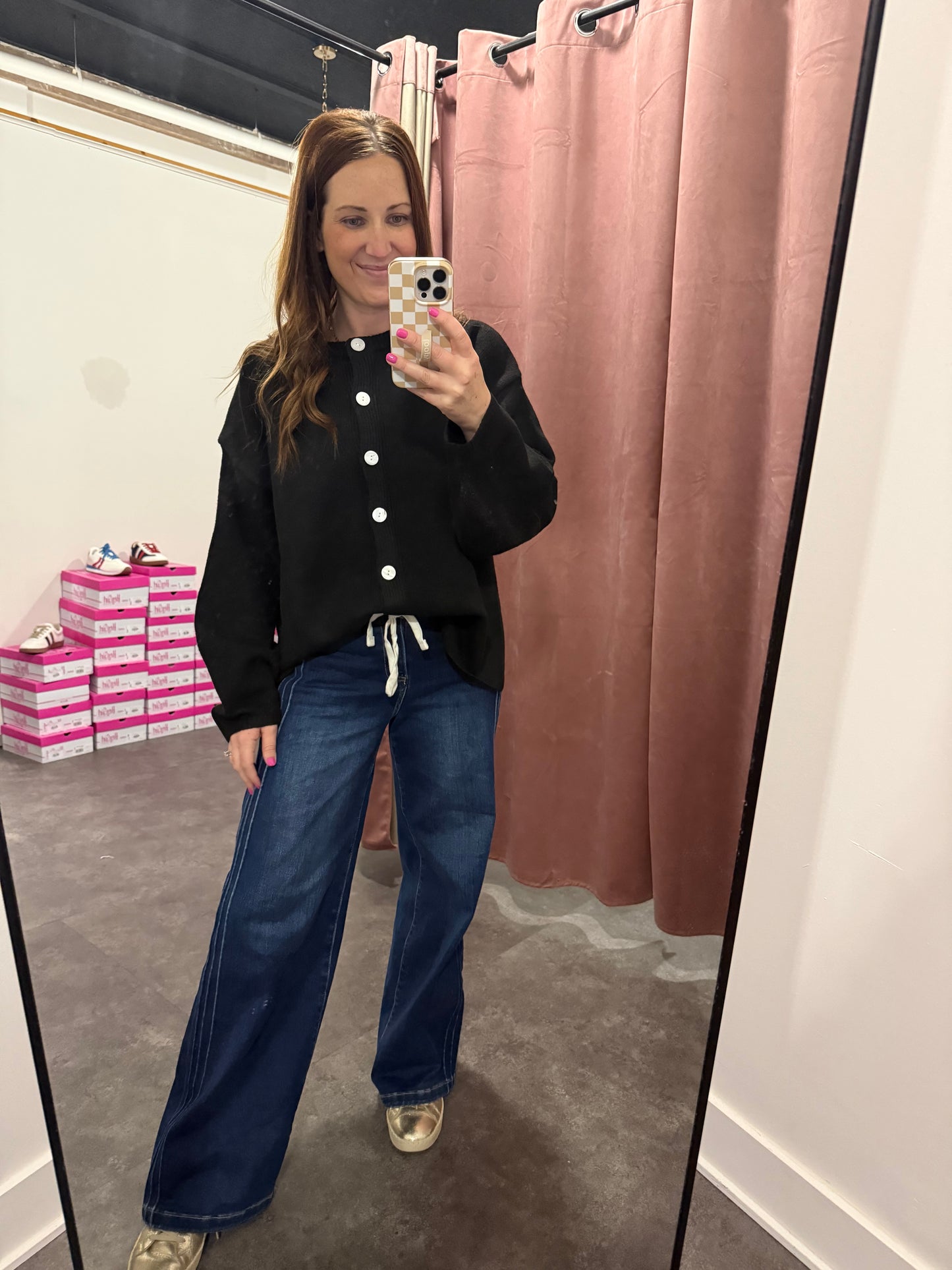 The Clean Slate Cardigan Black