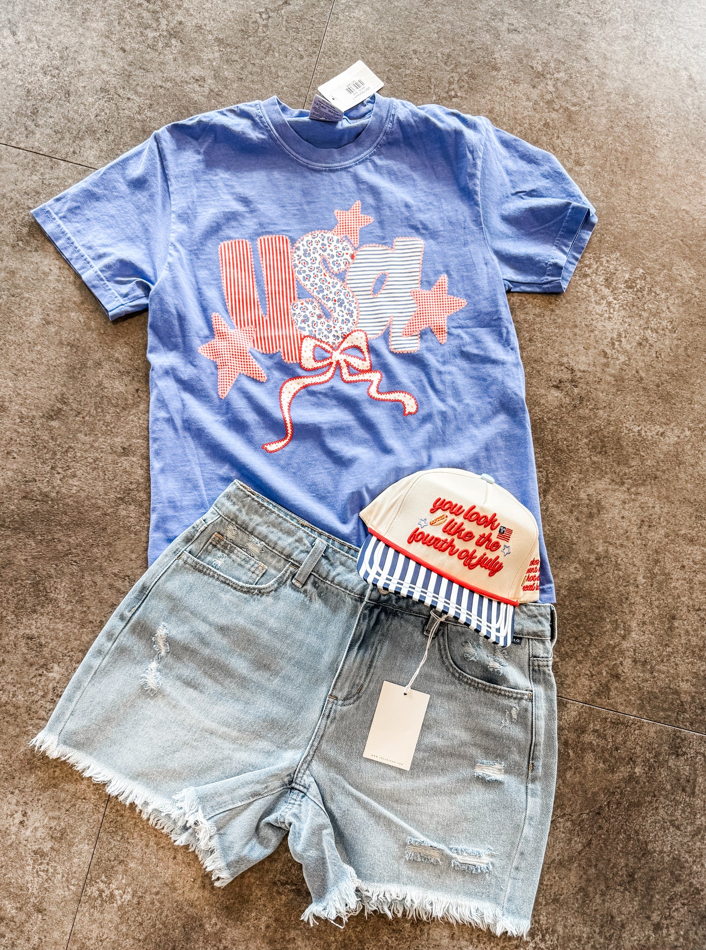 USA Patchwork T