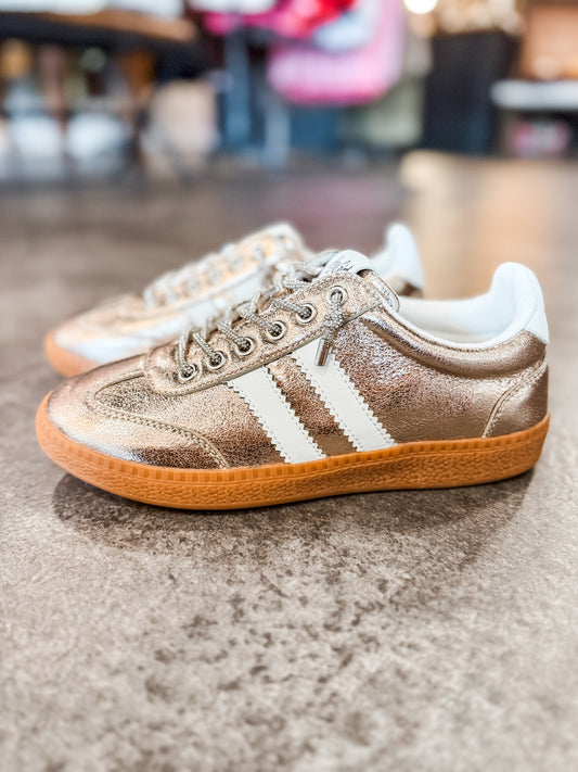 Corkys Game On Gold Metallic