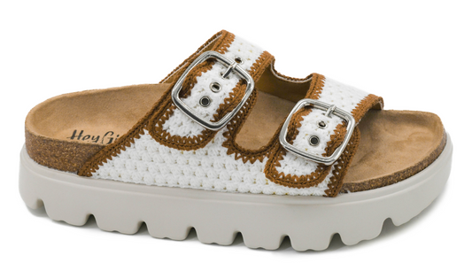 Corkys Rumor Has It Sandal Ivory/Tan