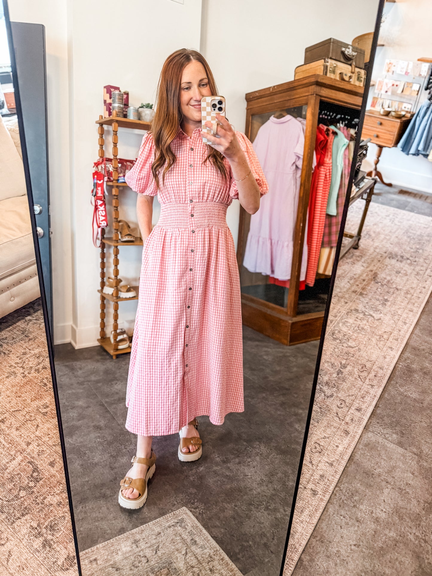 Pink Picnic Dreams Dress