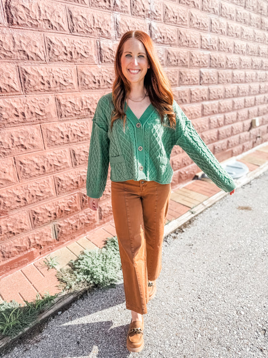 Green With Envy Sweater