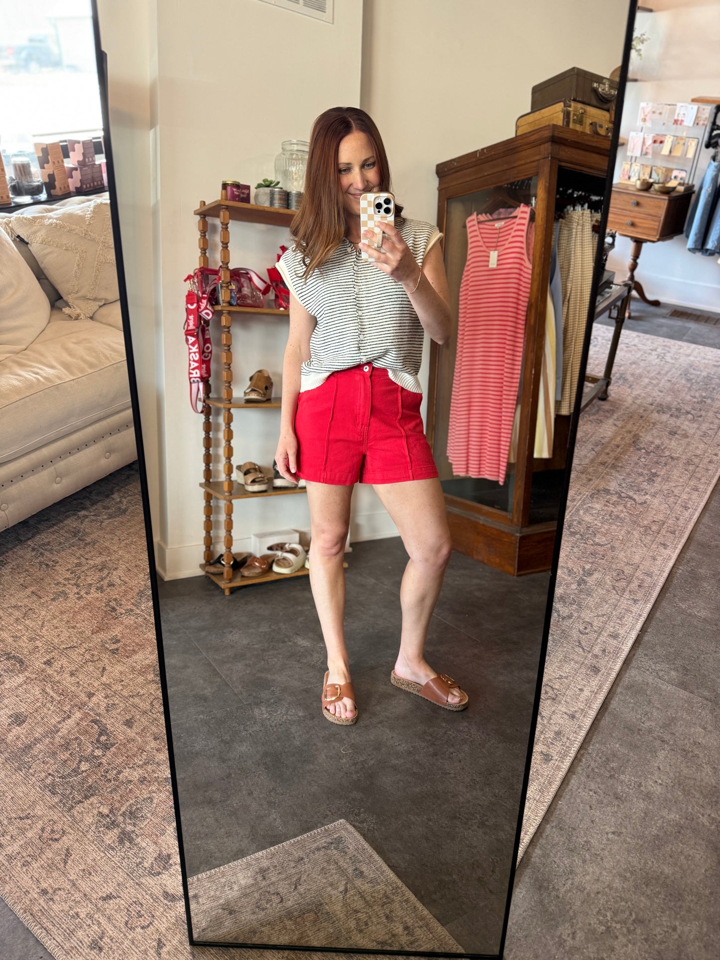 Summer Crush Shorts Red