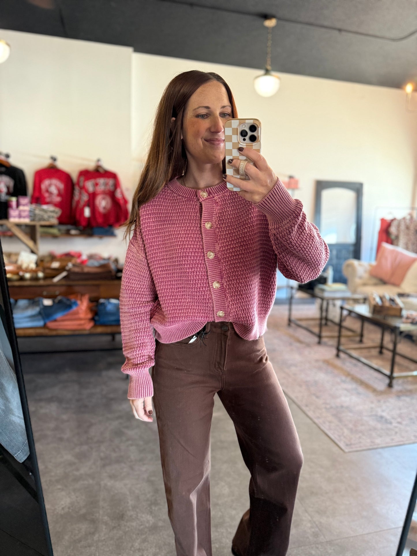 Chasing Love Sweater Mauve