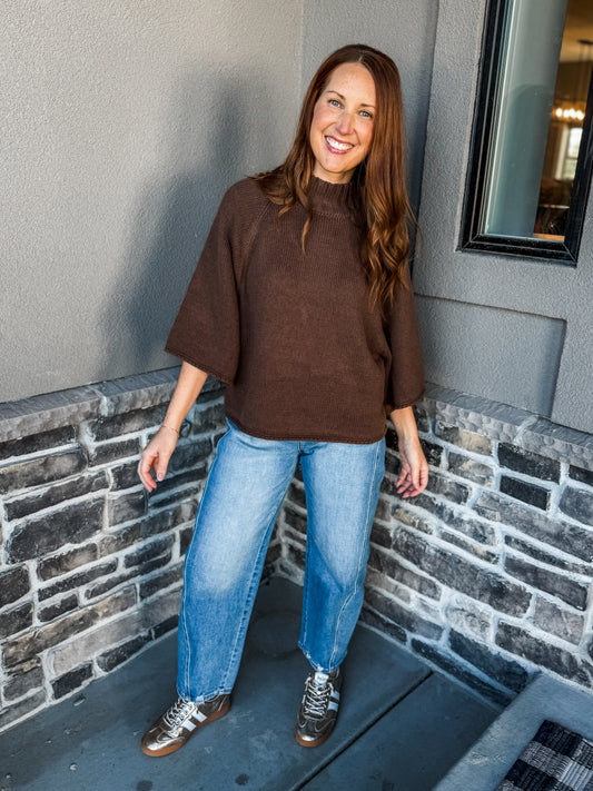 Autumn Ease Sweater Brown