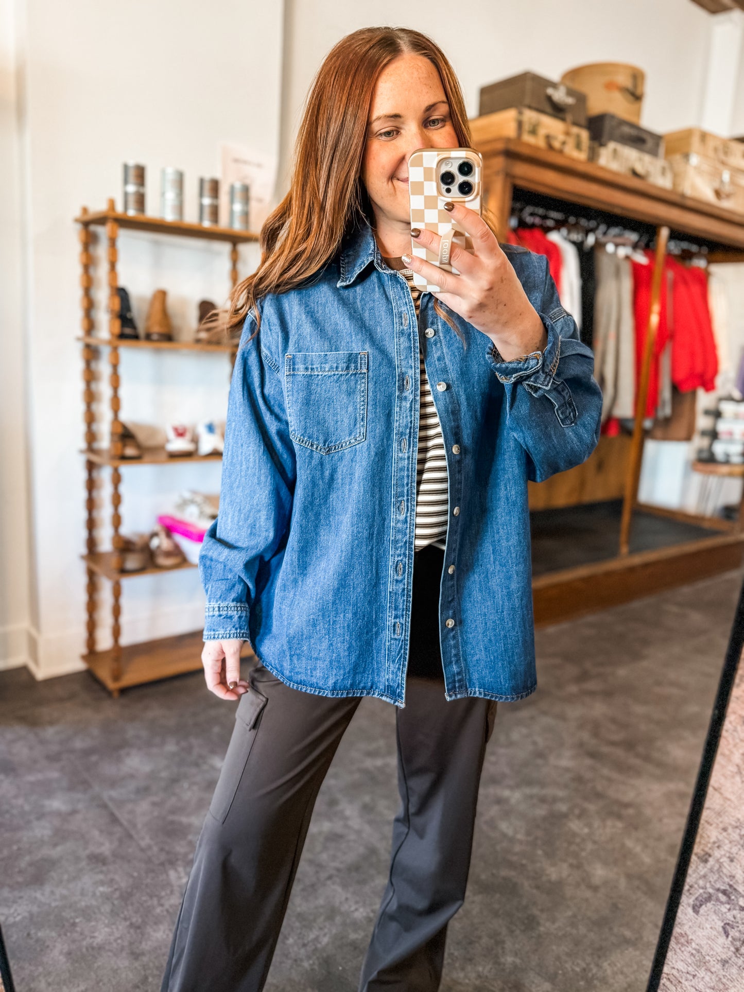 Denim Days Shirt Dark Wash