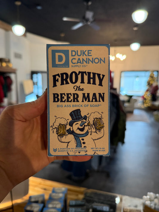 Duke Cannon Frothy the Beer Man Soap