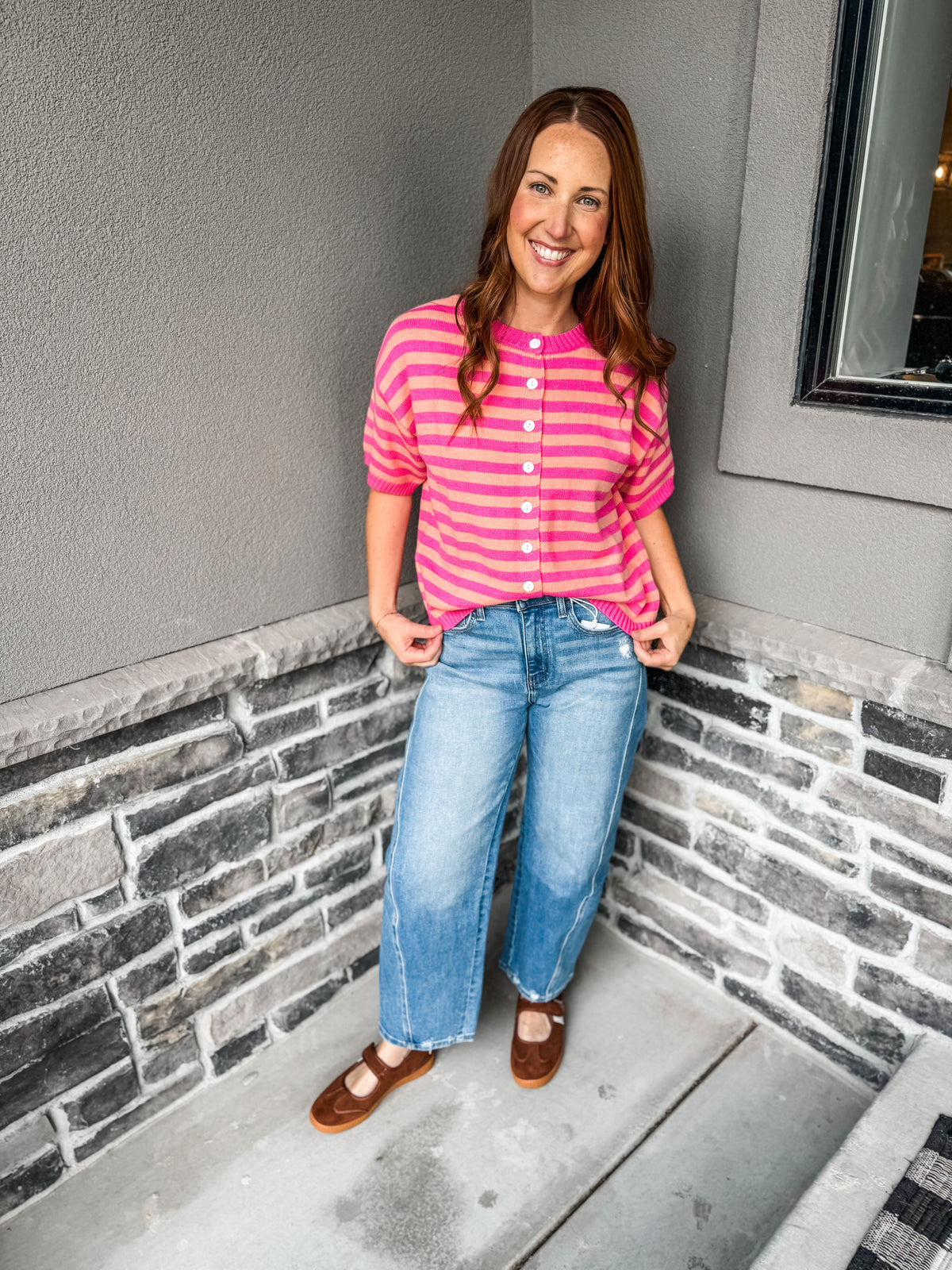 Peachy Keen Sweater