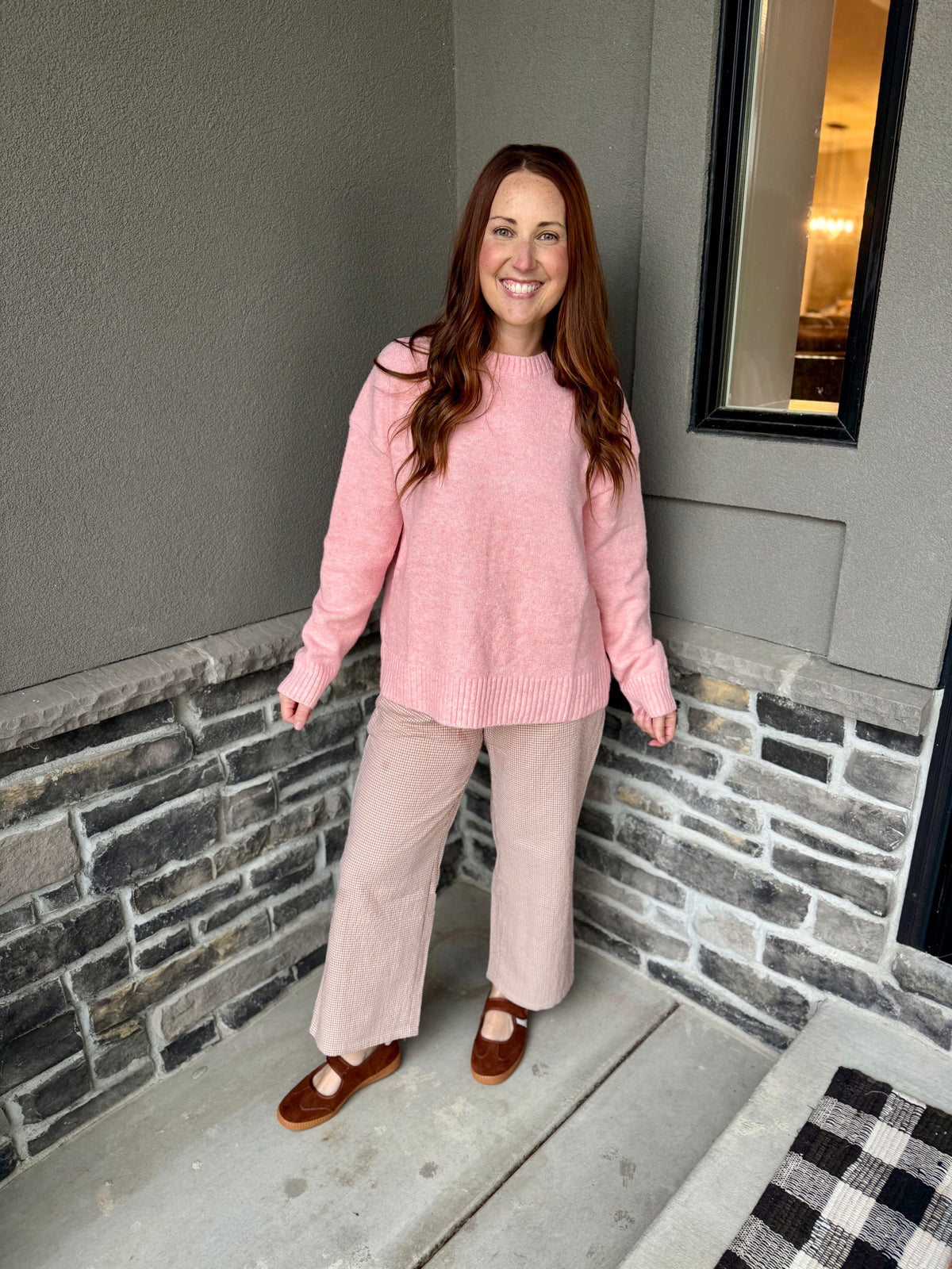Plaid Party Pants Pink