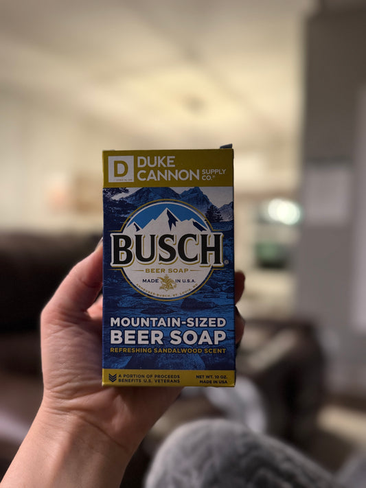 Duke Cannon Busch Beer Soap