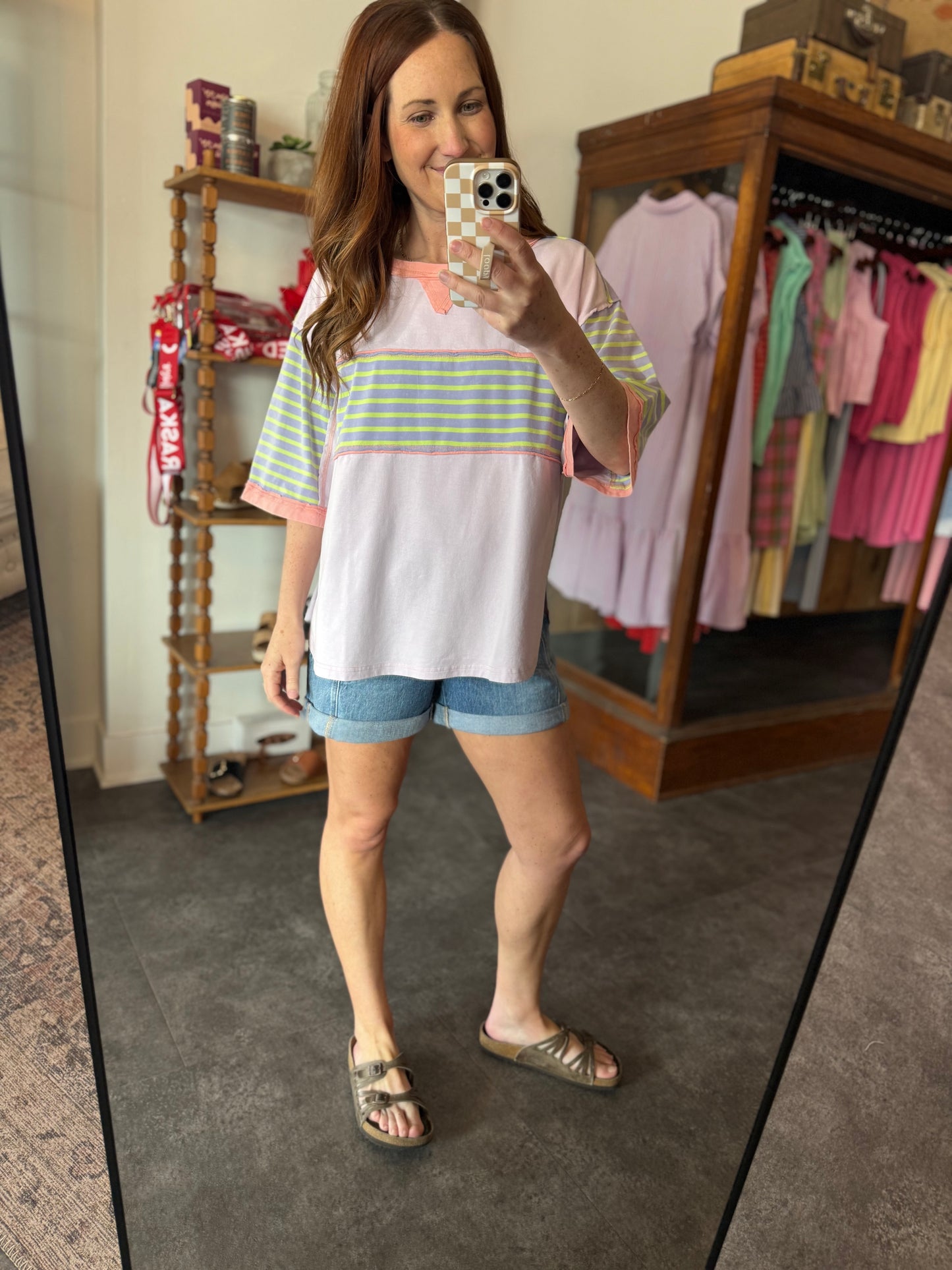 Springtime Fun Shirt Lavender