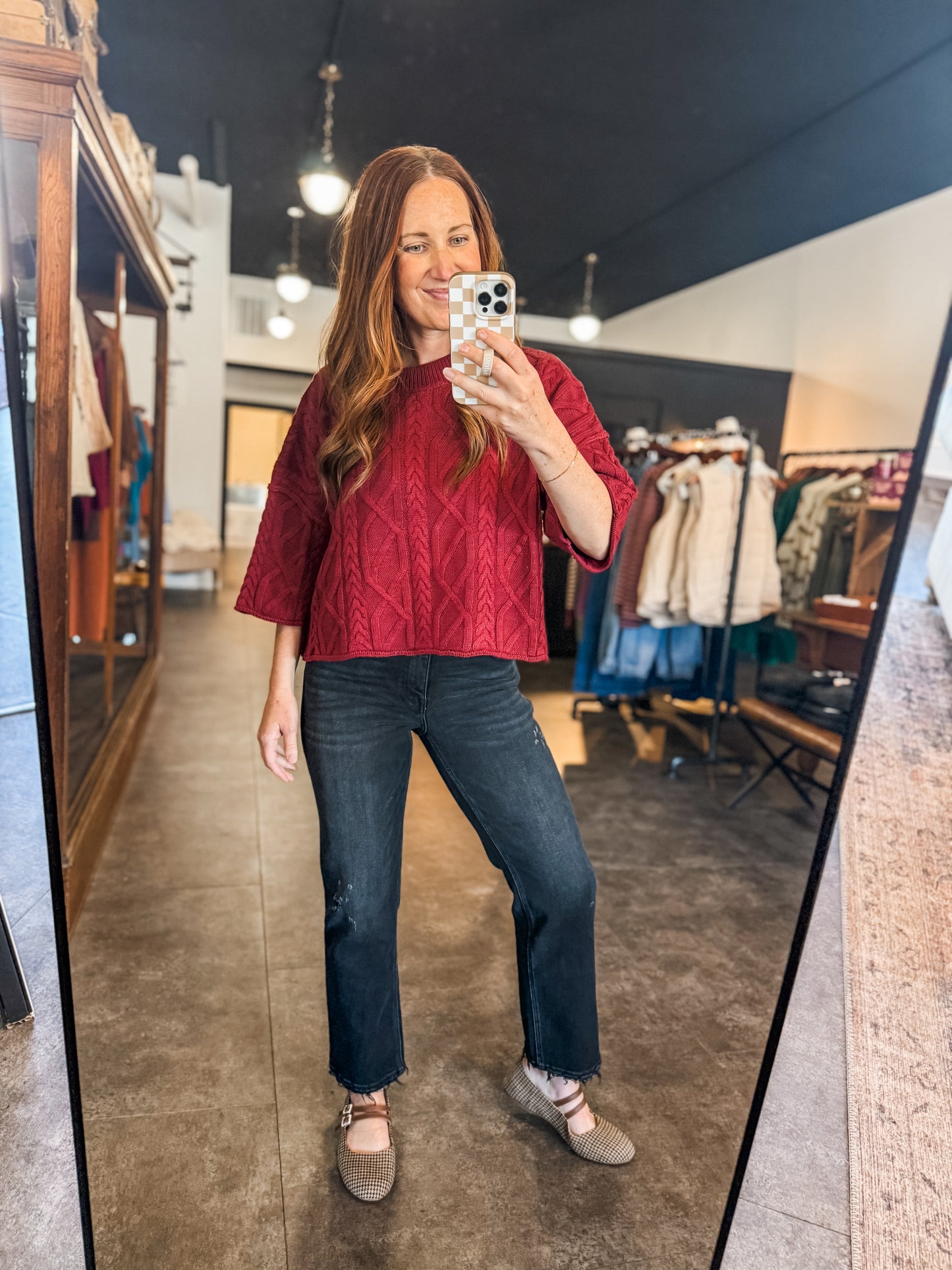 Nothing Better Sweater Burgundy