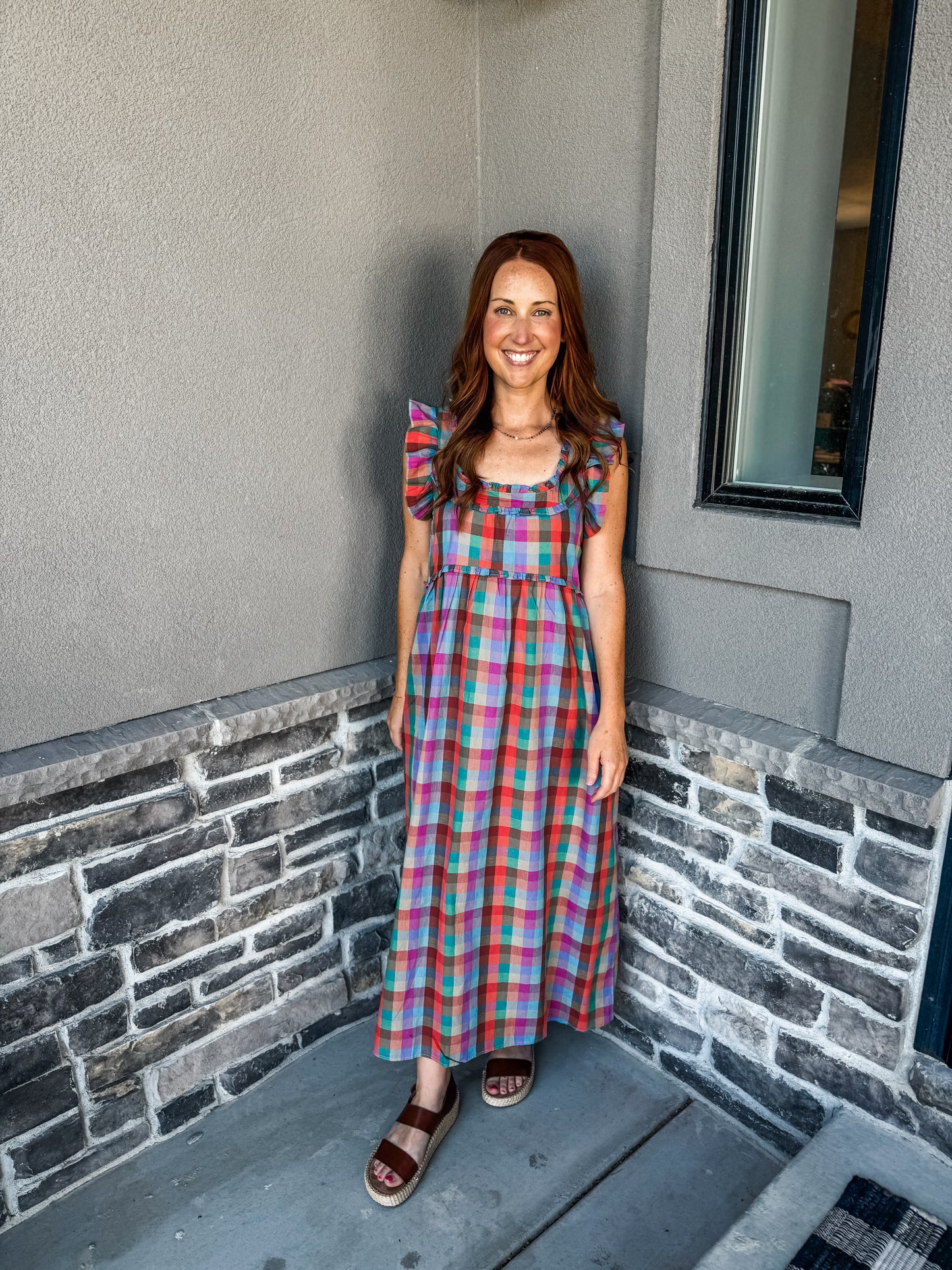 The Millie Plaid Dress
