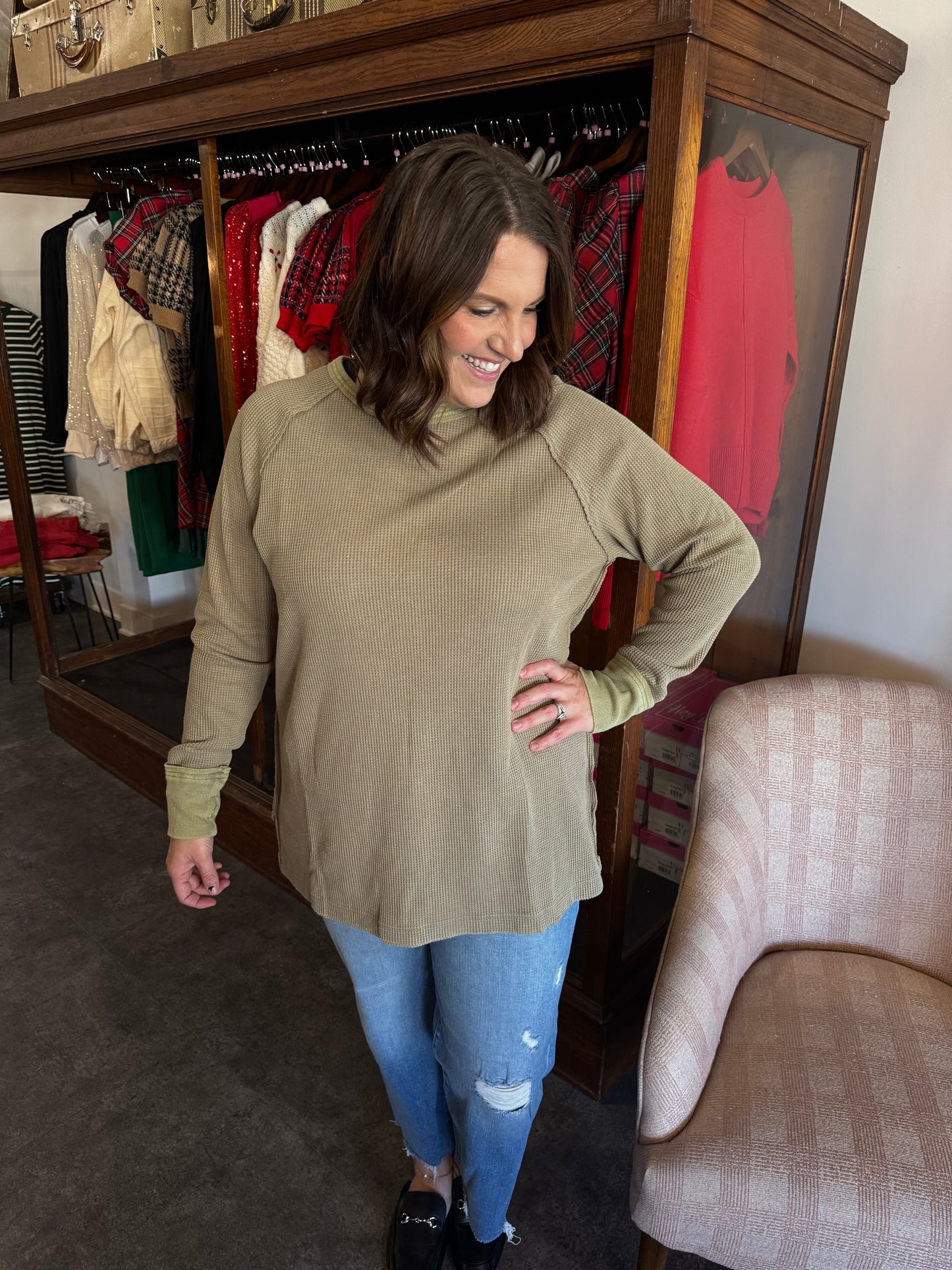 Essential Tunic Taupe