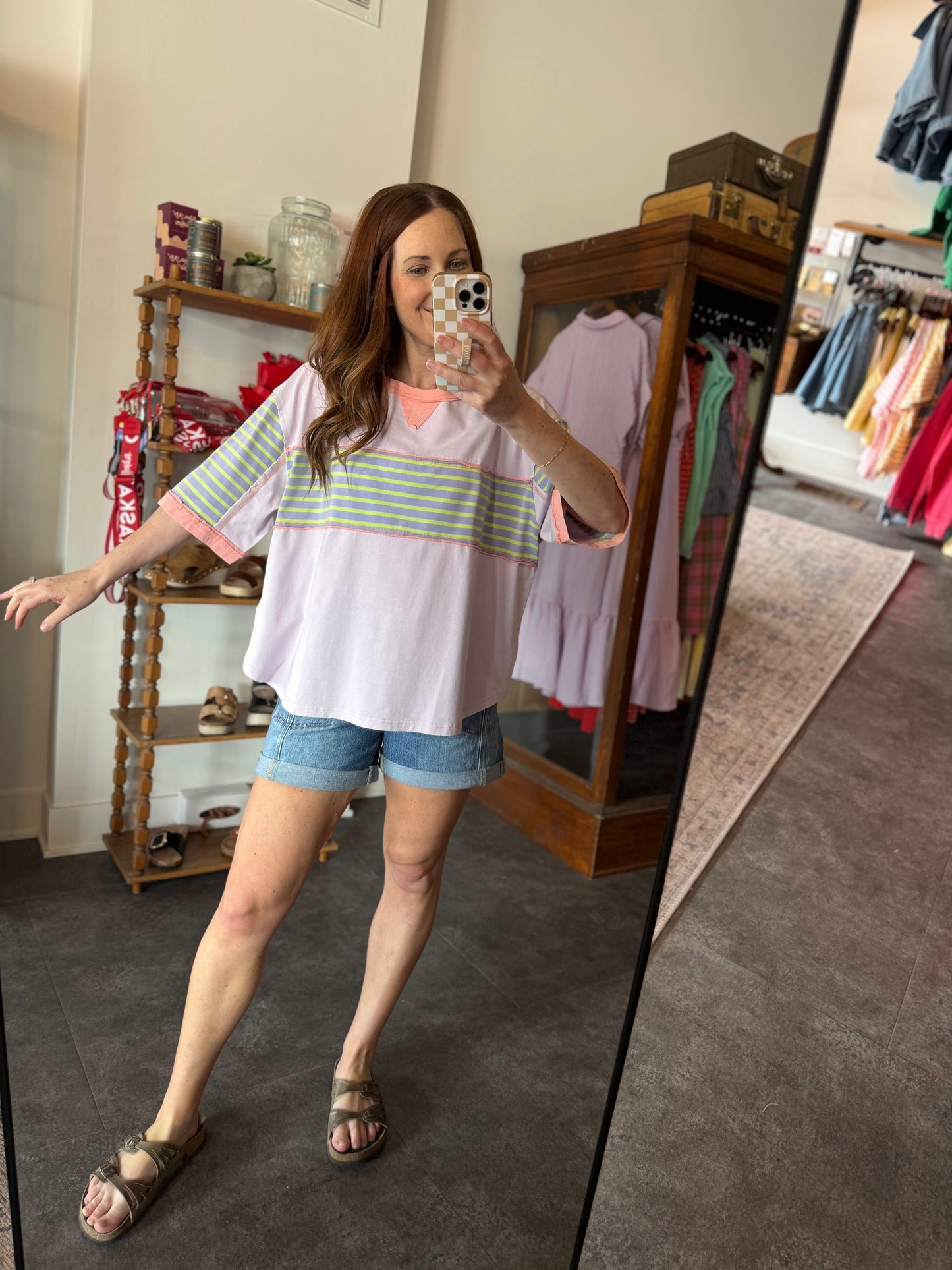Springtime Fun Shirt Lavender