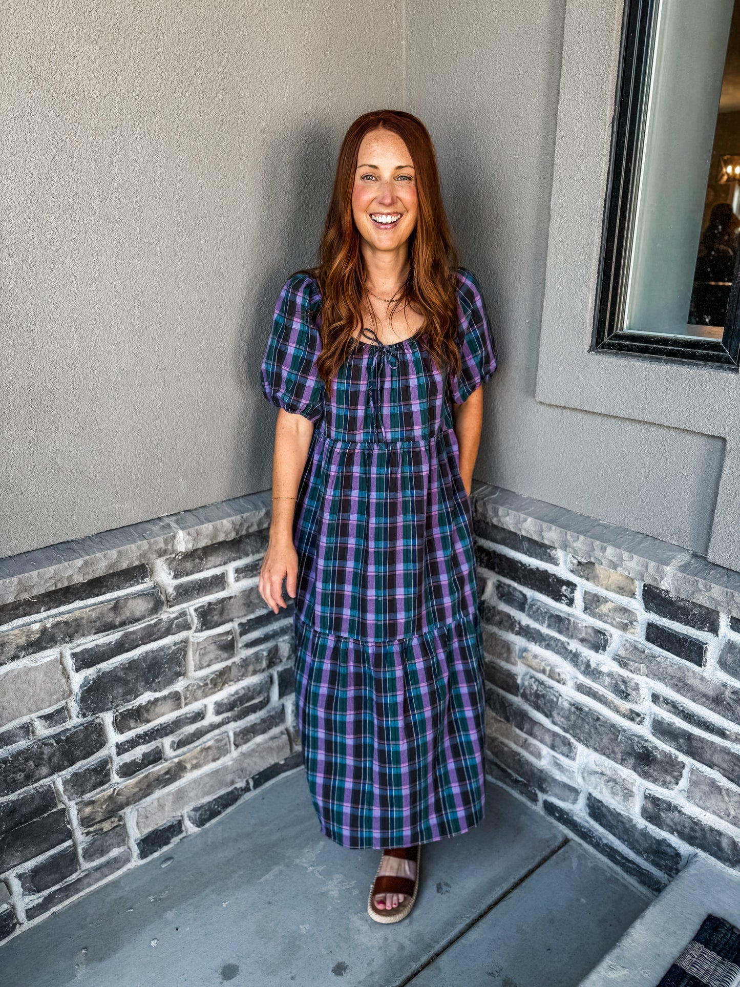 Perfectly Plaid Dress