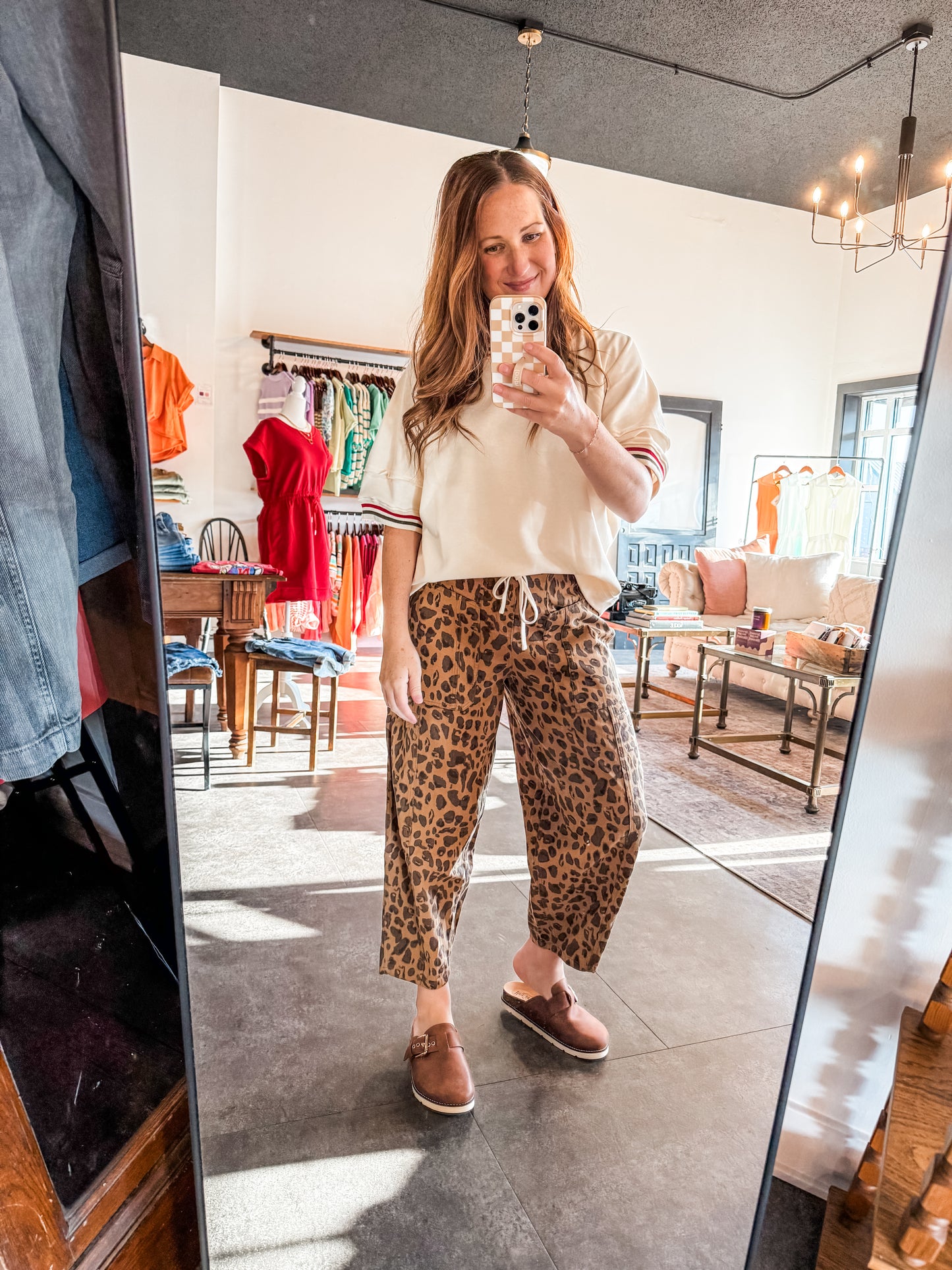 Wild About You Barrel Pants Camel