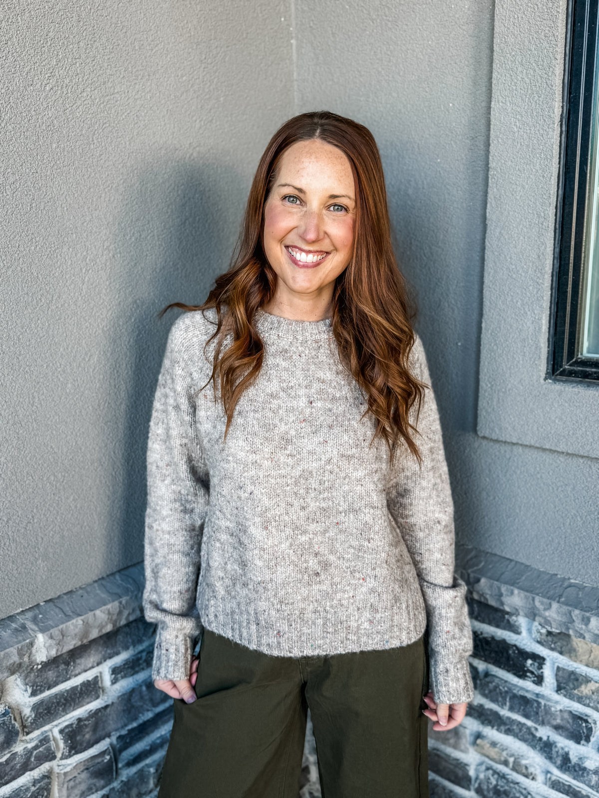 Oatmeal and Sprinkles Sweater
