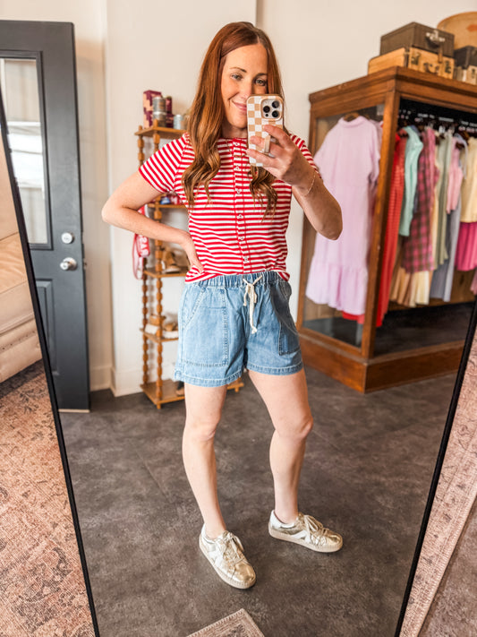 Everyday Go To Denim Shorts