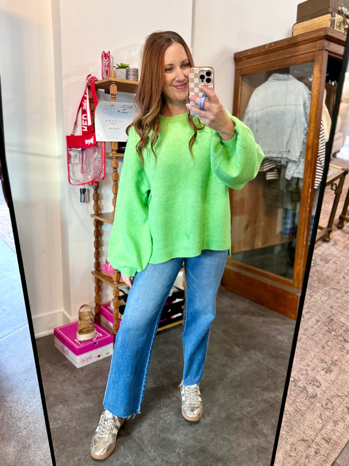 The Grass is Greener Sweater