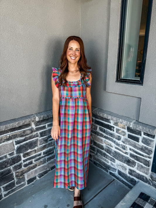 The Millie Plaid Dress