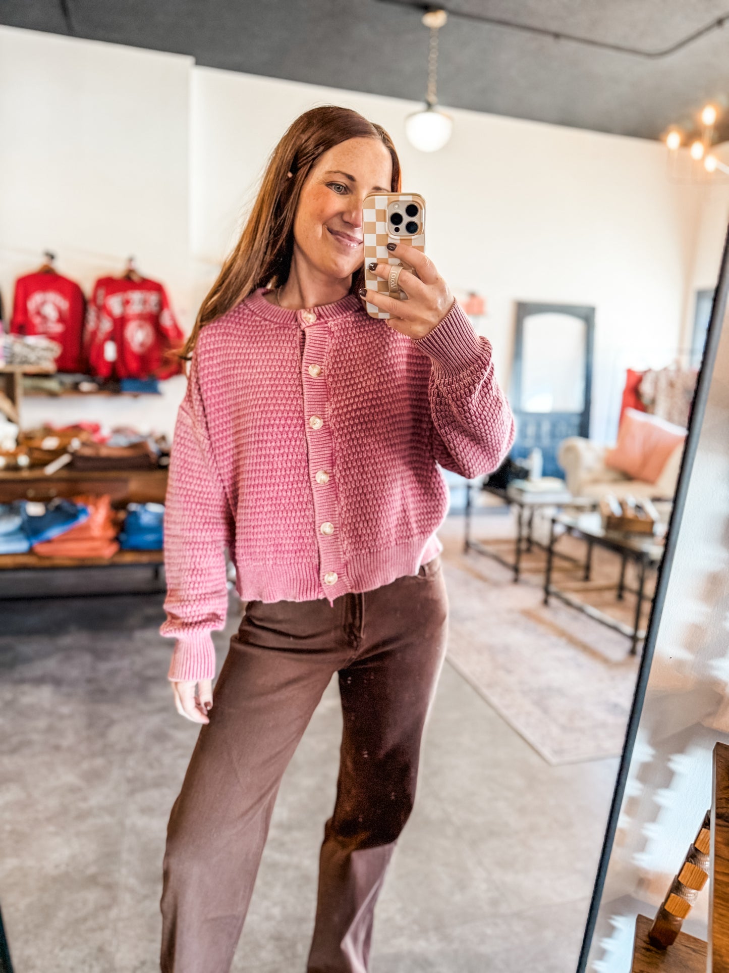 Chasing Love Sweater Mauve