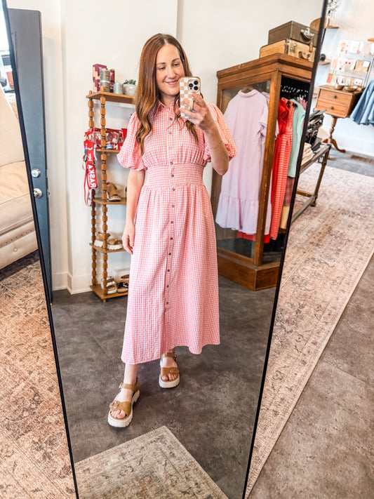 Pink Picnic Dreams Dress