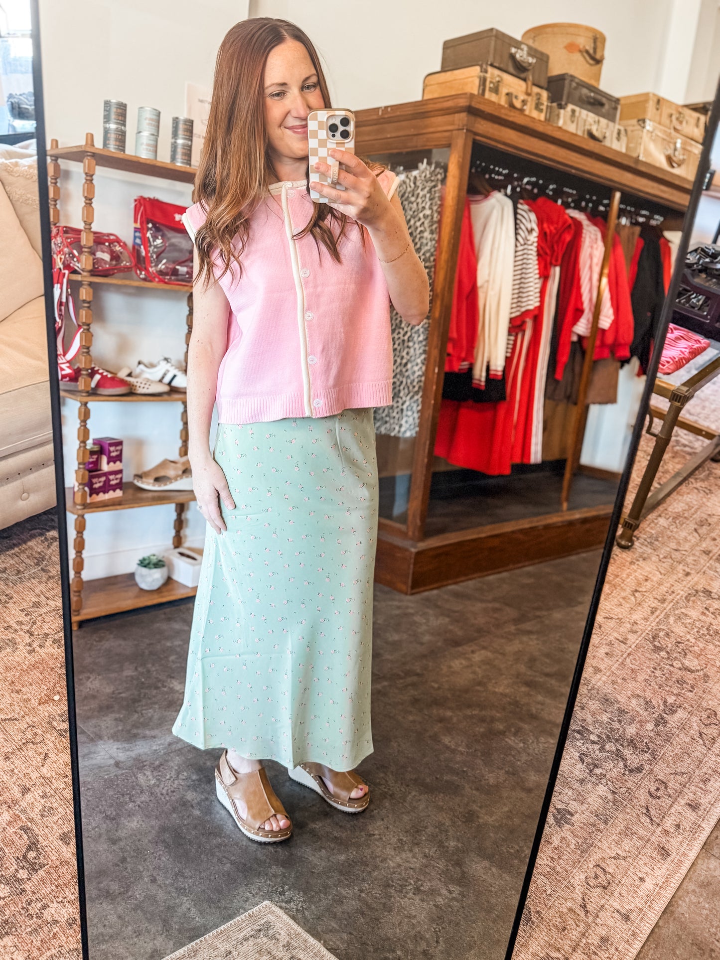 The Emerson Vest Ballet Pink