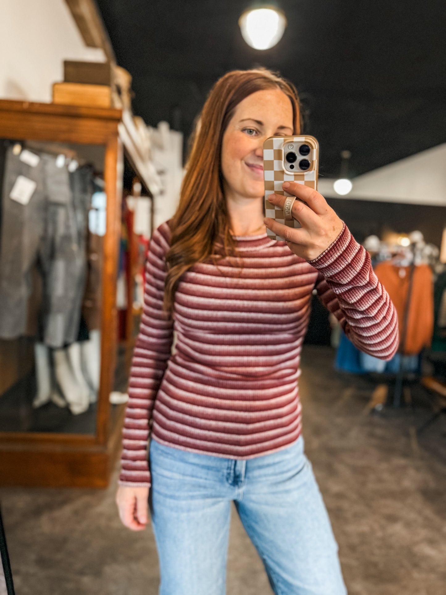 Easy Looking Good Shirt Burgundy