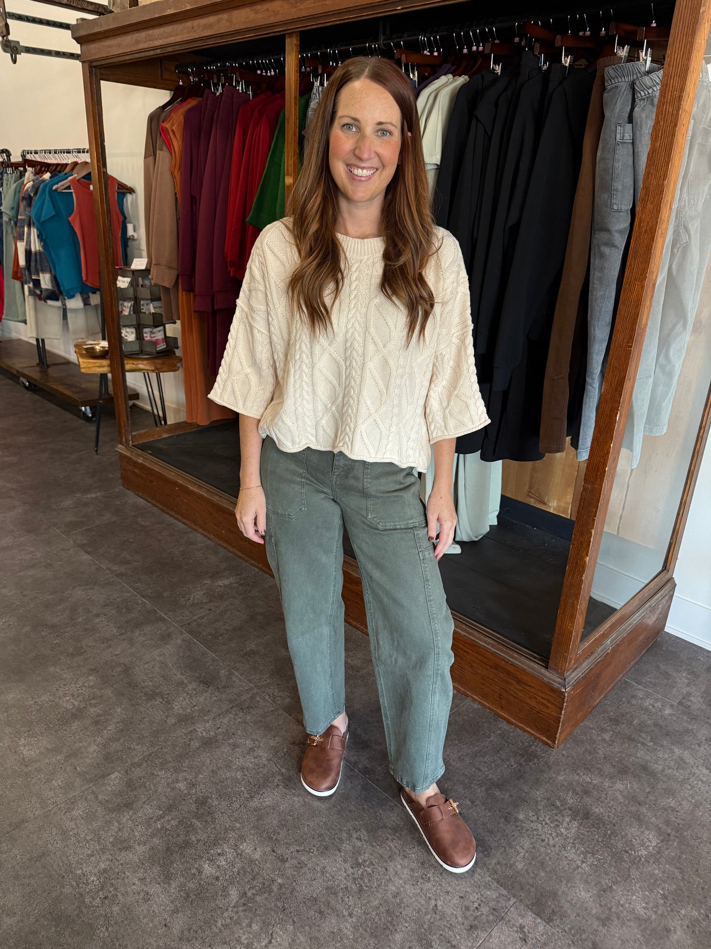 Nothing Better Sweater Ecru