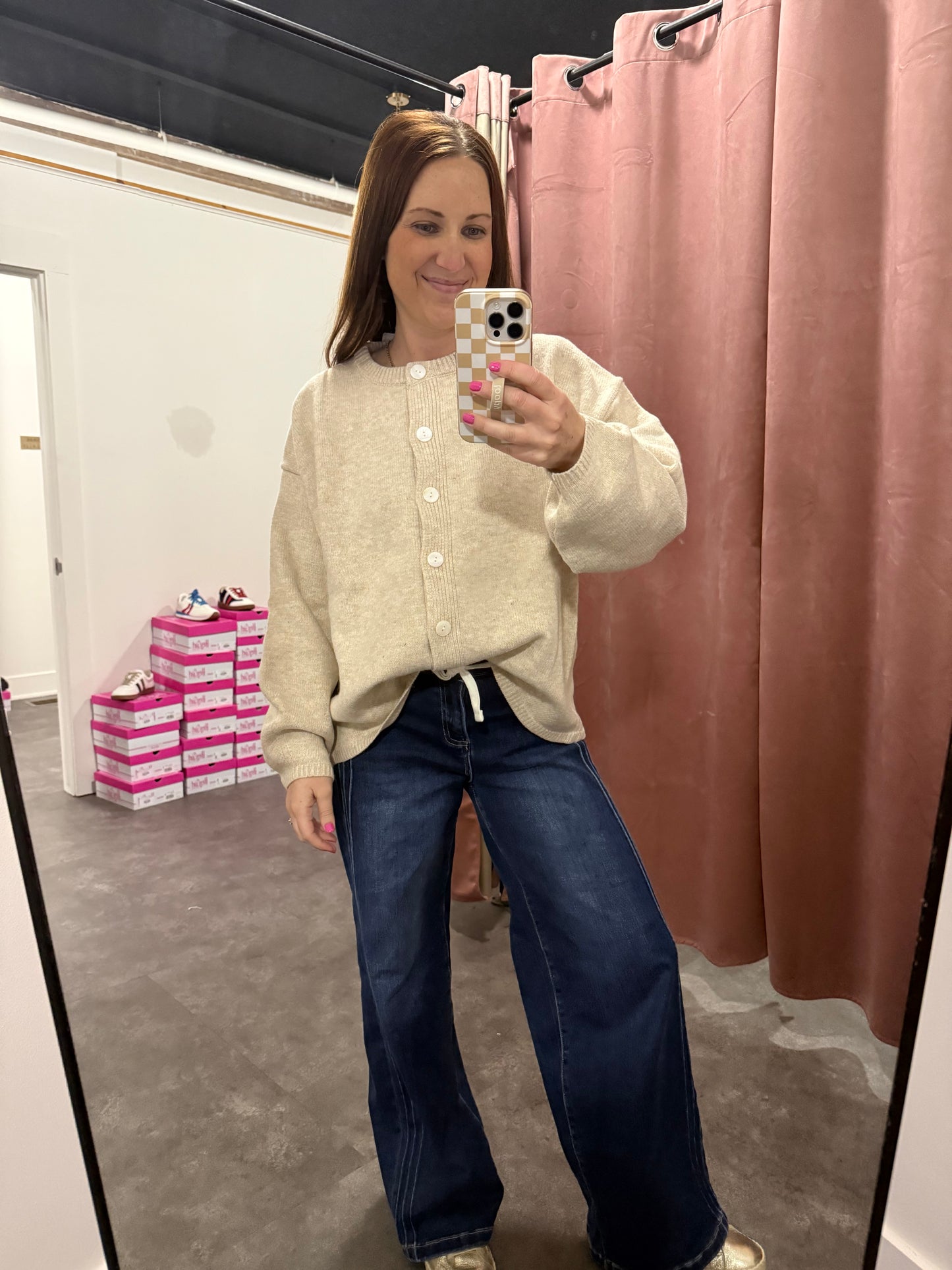 The Clean Slate Cardigan Oatmeal