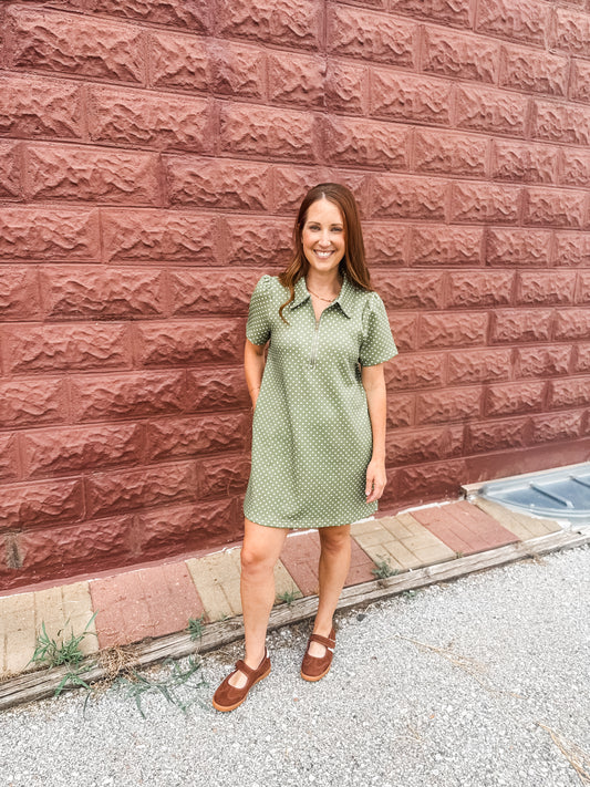 Olive Branch Dress