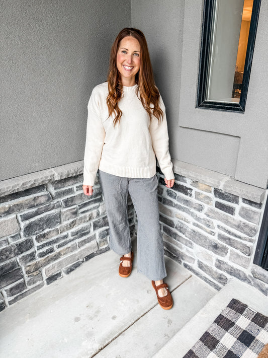 The Cozy Sweater Ivory