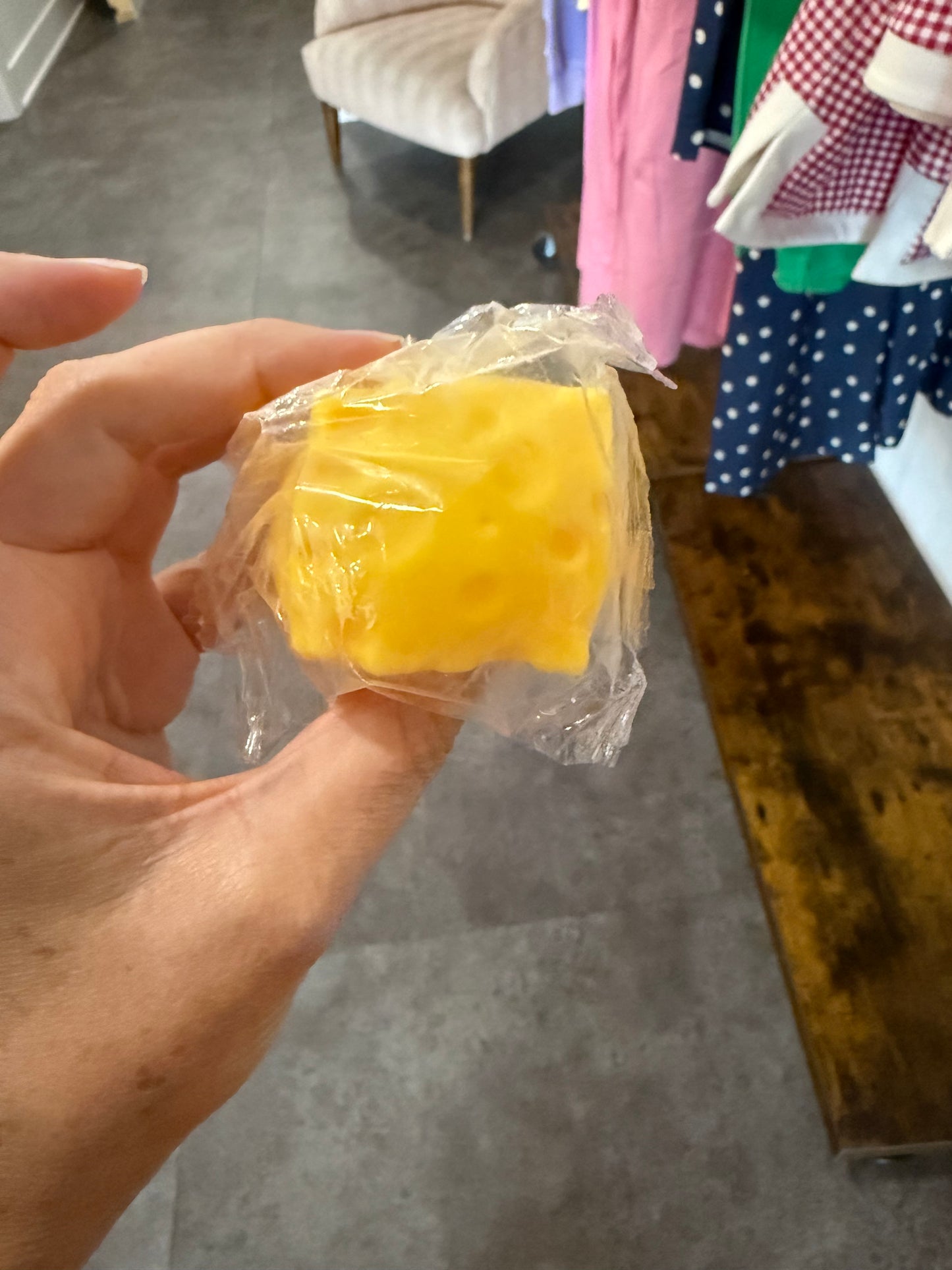 Mini Cheese Squishy