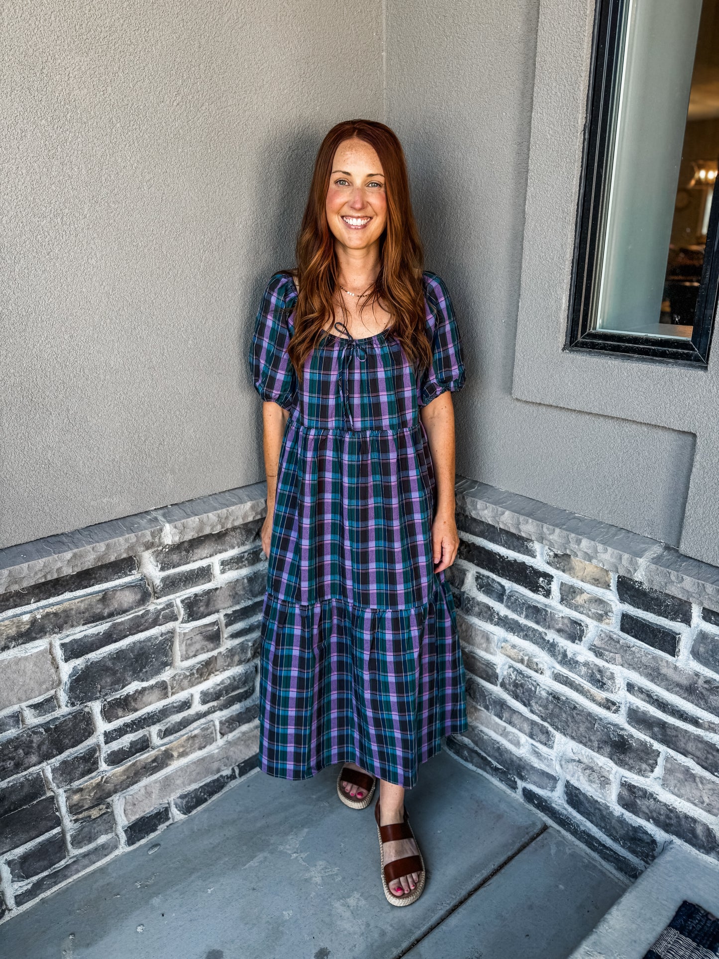 Perfectly Plaid Dress