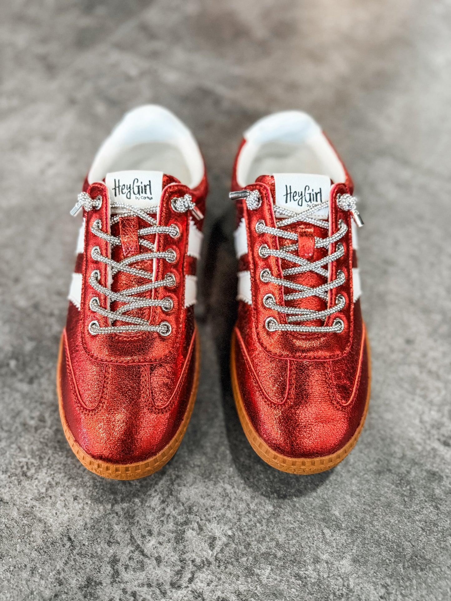 Corkys Game On Red Metallic Pre