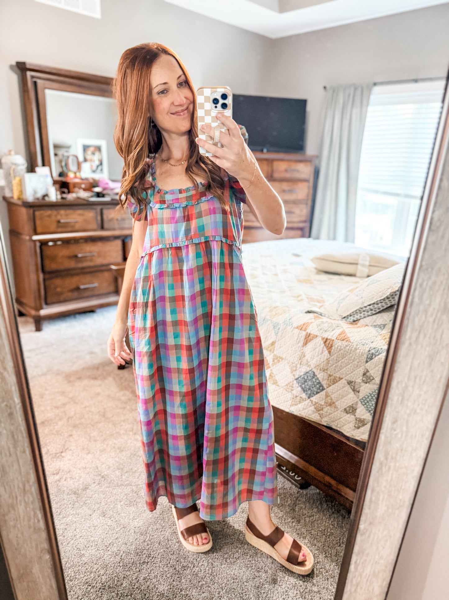 The Millie Plaid Dress