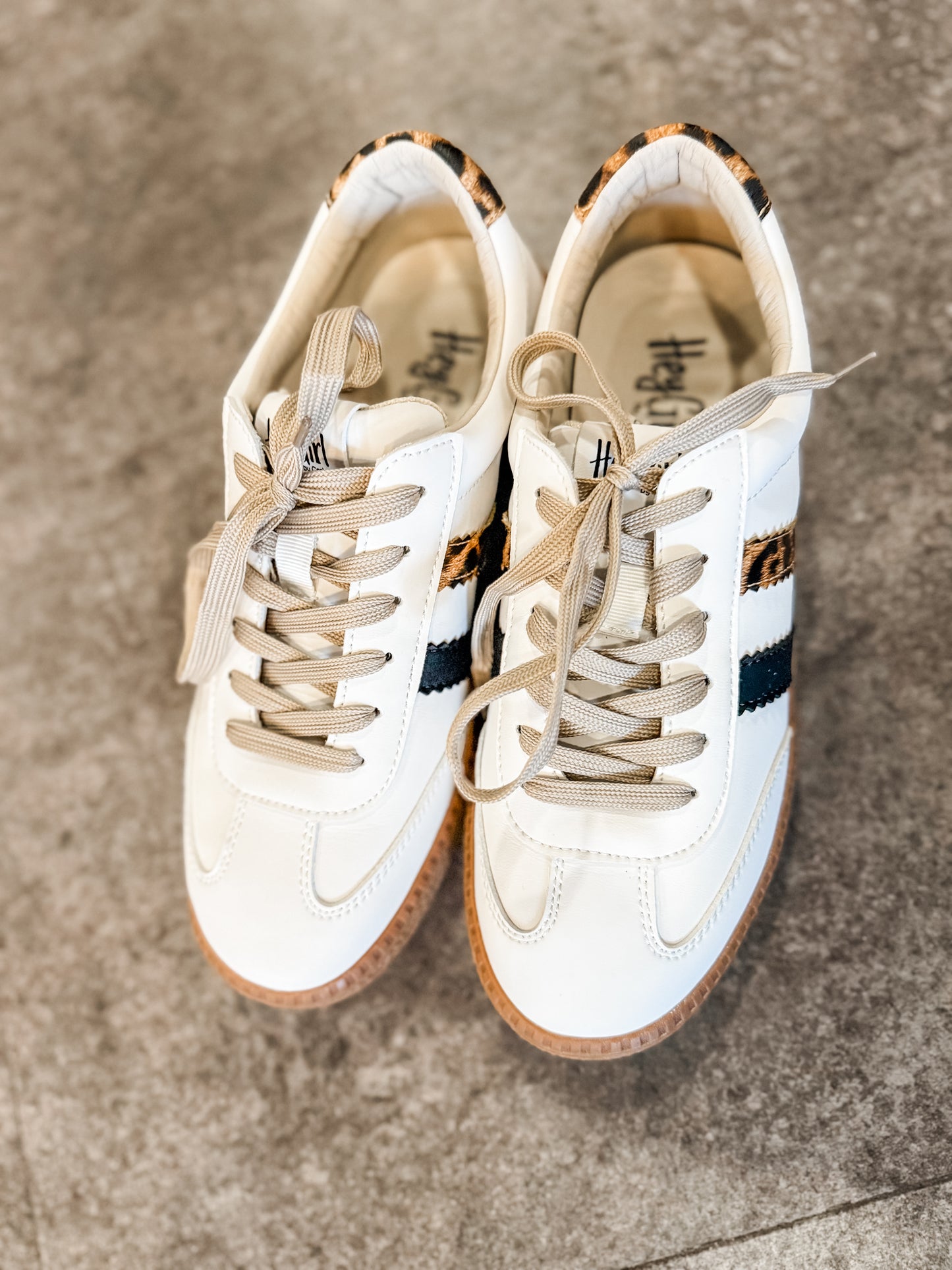 Corky’s Heads Up Sneaker Leopard