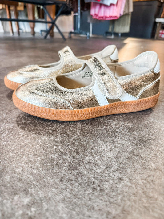 Corkys Calm Down Sneaker Gold
