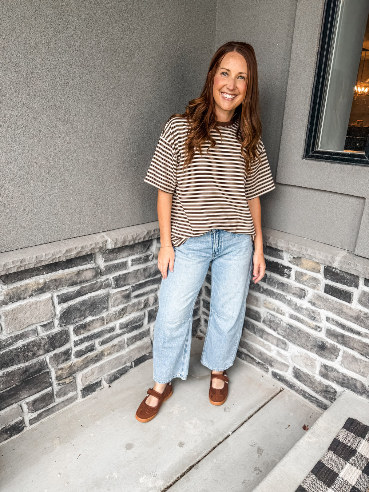 Vervet High Rise Wide Barrel Jeans
