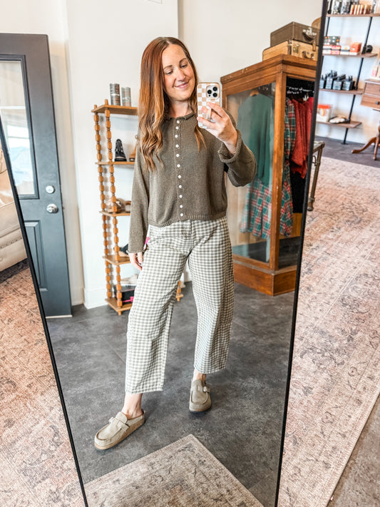 Olive You Much Better Sweater